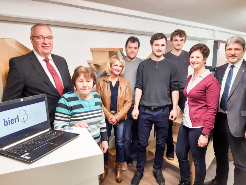 Besuch bei der Schreinerei Bierl